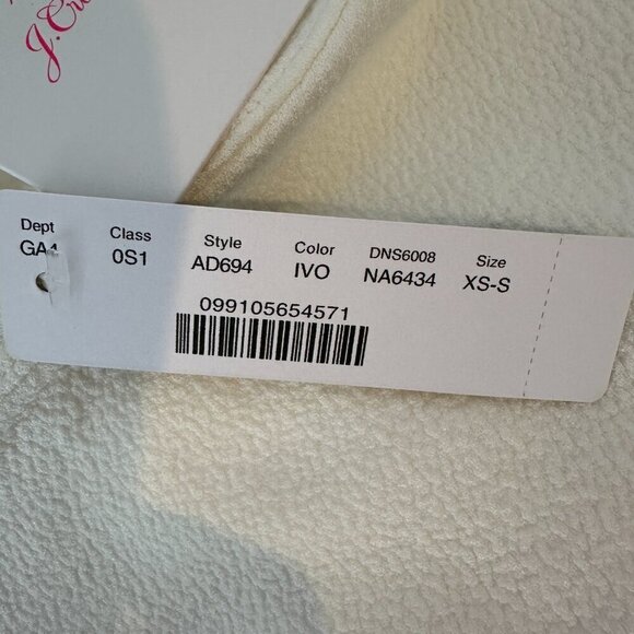 NWT HATCH X J.Crew Women Ivory Casual Dress Size 0 Maternity New - Picture 11 of 14